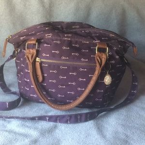 Old Navy Purple Key Bag